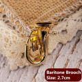Baritone Horn Brooch