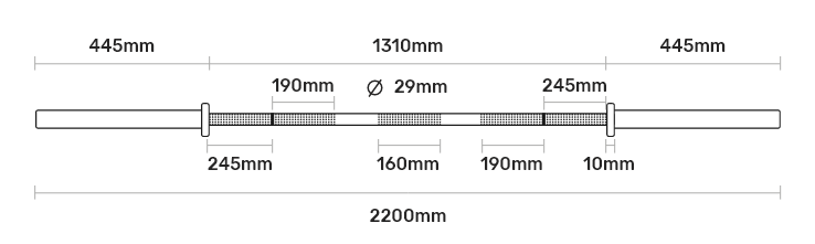 powerlifting bar