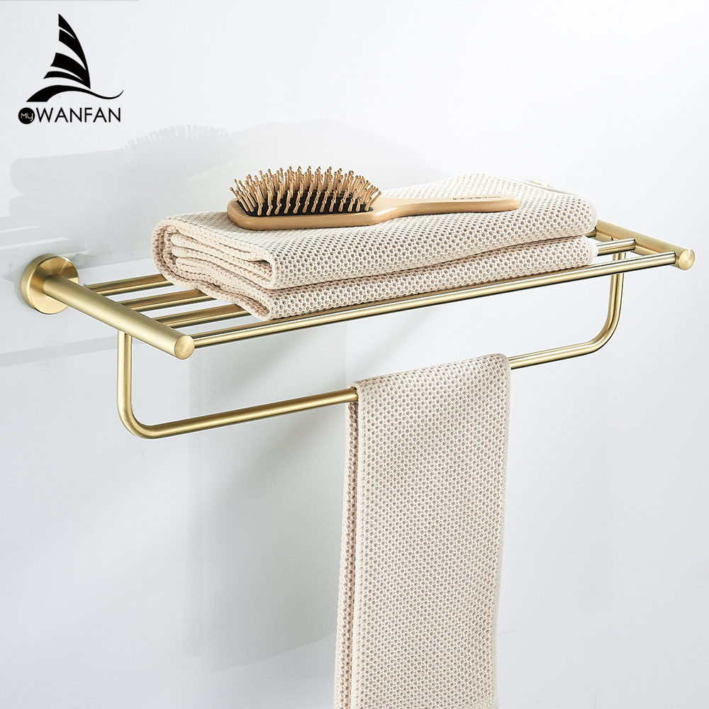 Bathroom Accessories Bath Hardware Set Golden Color Swan Toilet Paper Holder Towel Rack Tissue Holder Roll Paper Holder 667700