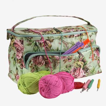 DIY Knitting Bag Tangle-Free Yarn Storage Tote Crocheting Supplies Organizer Sturdy Lightweight Knitting Crochet Bag