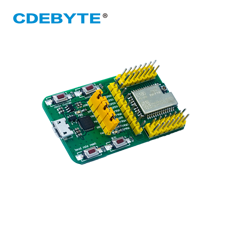 EFR32 Test Board USB Port 2.4GHz ZigBee 3.0 Test Kit for Smart Home E180-ZG120B Transceiver Module