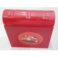 Red Wedding Tin Box