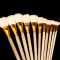 10 Pcs Wool Pen Brush, Smooth and Soft Gold Leafing Pen , A Good Tool for Gilding Leaves,Good Quality Brushes