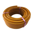 Colored braided PVC hose