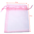 Eyelash Packaging Drawstring Pouches Organza Bag Creative Eyelashes Package Idea With Disposable Diamond Mascara Wands Wholesale