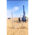 Crawler Hydraulic pile driver solar ramming Piling machine for solar project PV