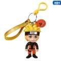 Hot Anime Naruto Keychain Catroon Cosplay Kakashi Keyring Figure Doll Key Chain Car Bag Charms Plastic Jewelry Fans Gift