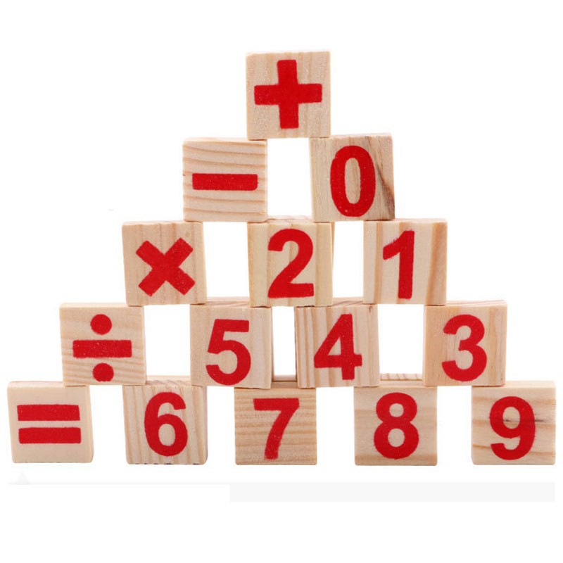 New Toddler Educational Montessori Toys Math Toy Wooden Sticks Learning Numbers Counting Calculate Interesting Toys For Children