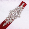 AB Silver Diamond Crystal Bridal Belt For Bridal Bridesmaids Dresses Rhinestones Wedding Belt Sash
