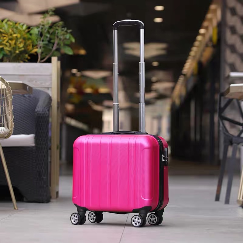 18 inch Travel suitcase spinner wheels carry on Cabin Rolling luggage bag trolley case Student suitcase Luggage set fashion