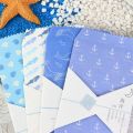 20 pcs/lot Cute Ocean Fish Cartoon Series Paper Envelopes Creative Wedding Invitation Blessing Greeting Cards Letter Envelope