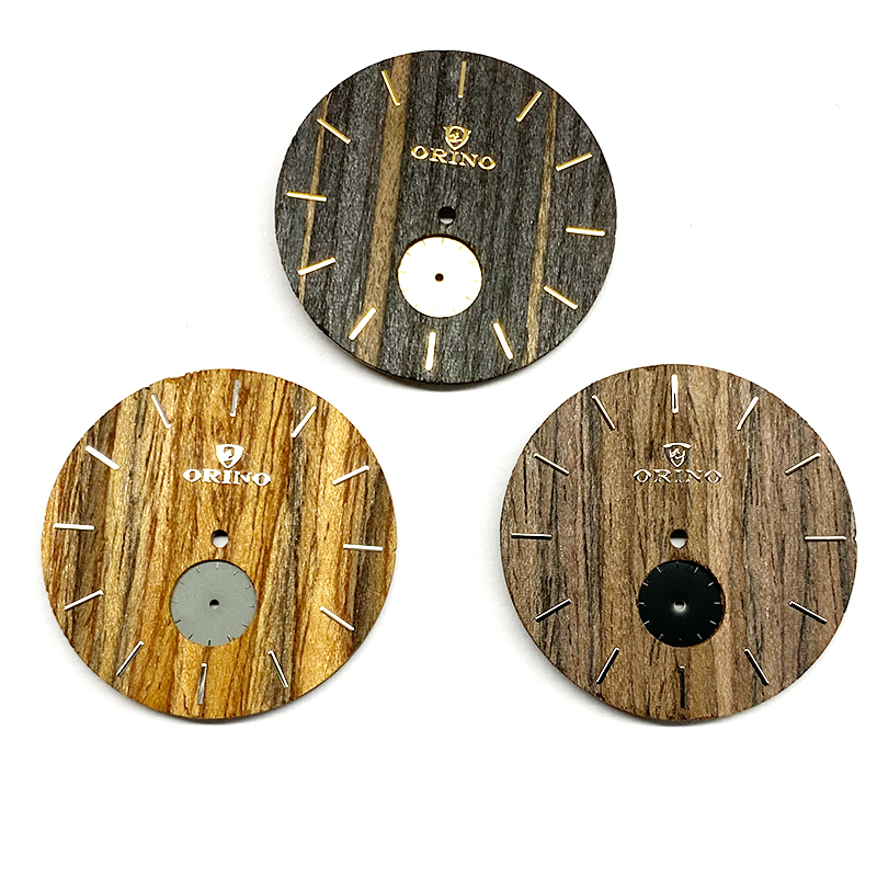 handmade wooden dial 