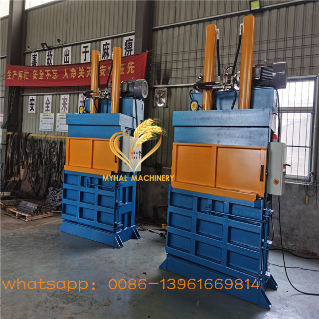 hydraulic plastic baler machine