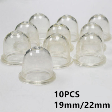 10pcs Carburetor Spare Parts 19/22mm Carb Primer Bulb Cap Small Fuel Pump For Chainsaws Blower Trimmer Brushcutter Replace