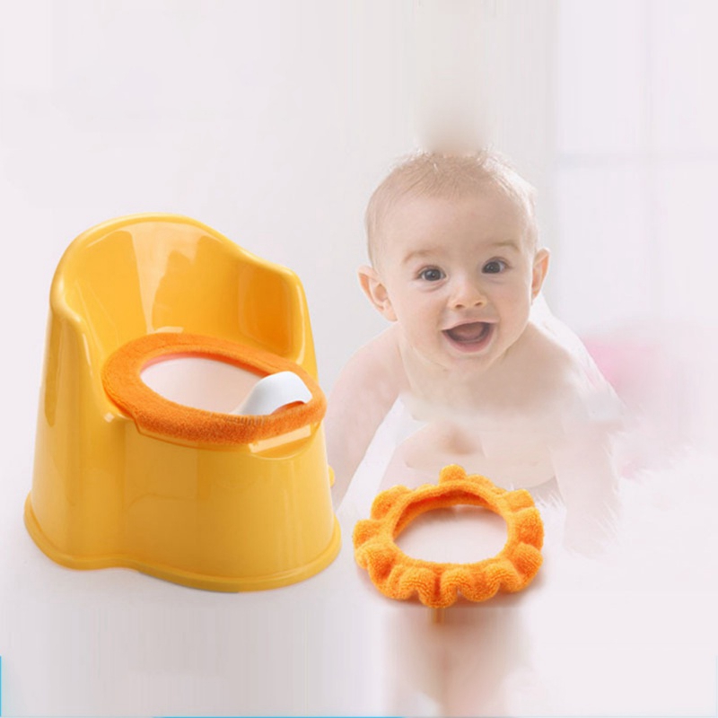 Baby Plush Cushion Children's Potty Mat Kids Toddler Training Toilet Seat Covers
