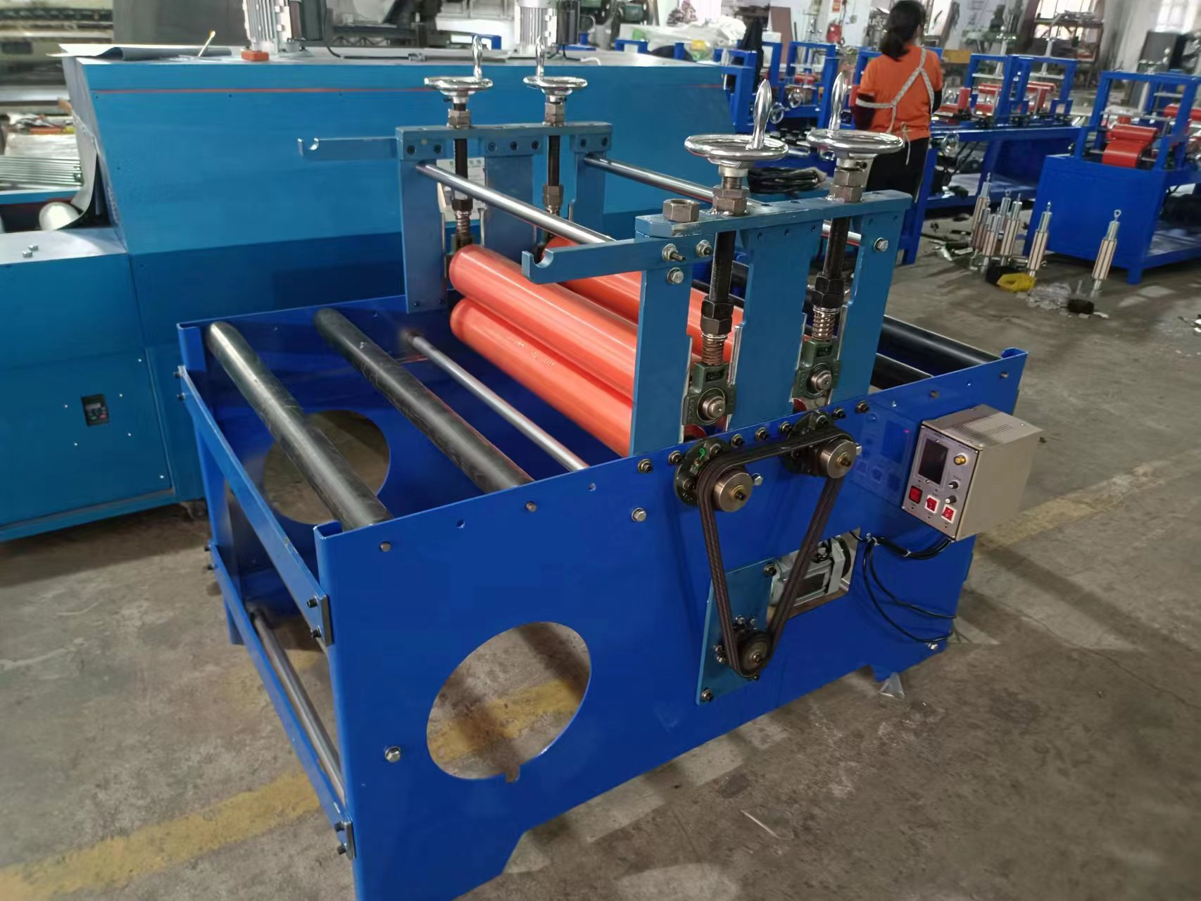 film coating machine for aluminum panel