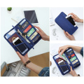 Portable Travel Passport Storage Bag Organizer Cash Credit Card ID Card Holder Case Multi Pocket Handbag Organizer Home Supplies