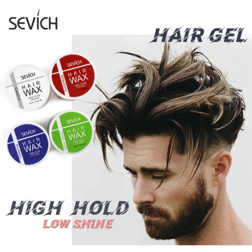 Sevich Fashion 100g Strong Hold Hair Gel Wax For Hair Men Long lasting Edge Control Hair Styling Products Retro Oil Hair Wax