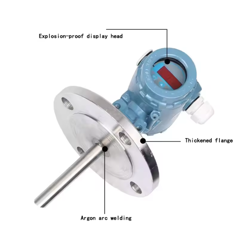 Floating ball level gauge