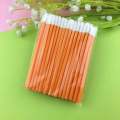 New 50pcs Disposable Cosmetic Lip Brush Lipstick Lip Glossy Wands Pen Cleaner Applicator Eyeshadow Gloss Makeup Brushes Tools
