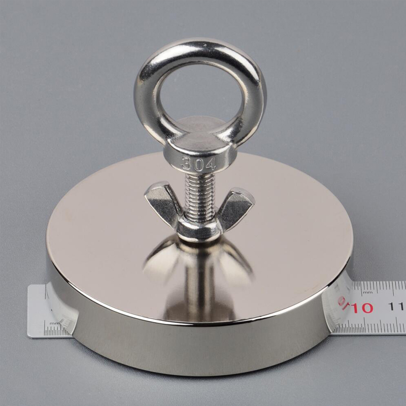D97 500KG Powerful Imanes Neodymium Strong Magnet Salvage Fishing Magnets Magnetic Material Fishing Treasure Hunt Magnet magnet