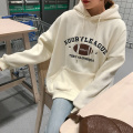 Rugby clothes oversized for women Hoodies tops print Sweatshirts Hooded Harajuku Spring summer Casual Vintage Korean Pullovers
