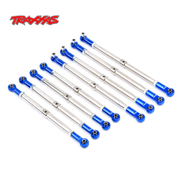 Metal upgrade Pushrods with Rod Ends Links Turnbuckle for Traxxas 1/10 EREVO 2.0 E-Revo Revo Summit 5319X 5338R