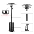 Indoor / Outdoor Stainless Steel Heater Gas Heater Propane Patio Heater with Wheels and Table Large Durable Safety Heater