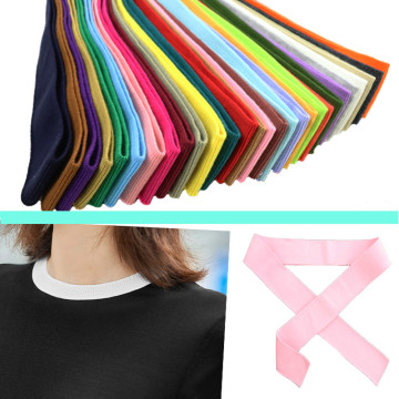 4*80CM High Stretch Knitted rib Cotton Fabric T-shirt Neckline elastic collar cuffs Trim For Clothing Accessories fabric