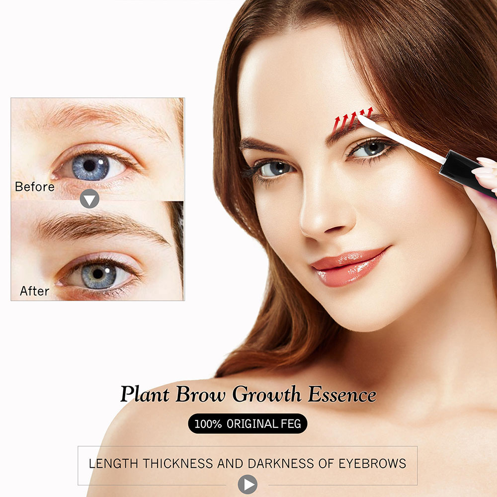 Eyebrow Enhancer Eyebrows Growth Serum Eye Brow Pencil Treatments Longer Thicker Eye Cosmetics Makeup Beauty Tool