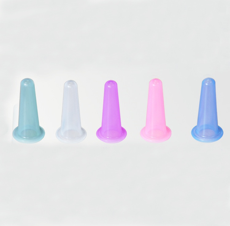 Health Care Facial Silicone Massage Chinese Cupping Set Small Mini Eye Cup Vacuum Cups Popularity @ME88