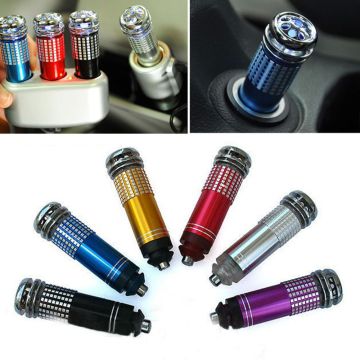 Mini Auto Fresh Air Ionic Purifier Oxygen Bar Ozone Ionizer Cleaner For Car New Arrival