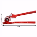 1pcs 180 Degree Pipe Bending Tool Heavy Duty Tube Bender Aluminum Alloy Tubing Bender Brake Fuel Line Steel Bar Curving Pliers