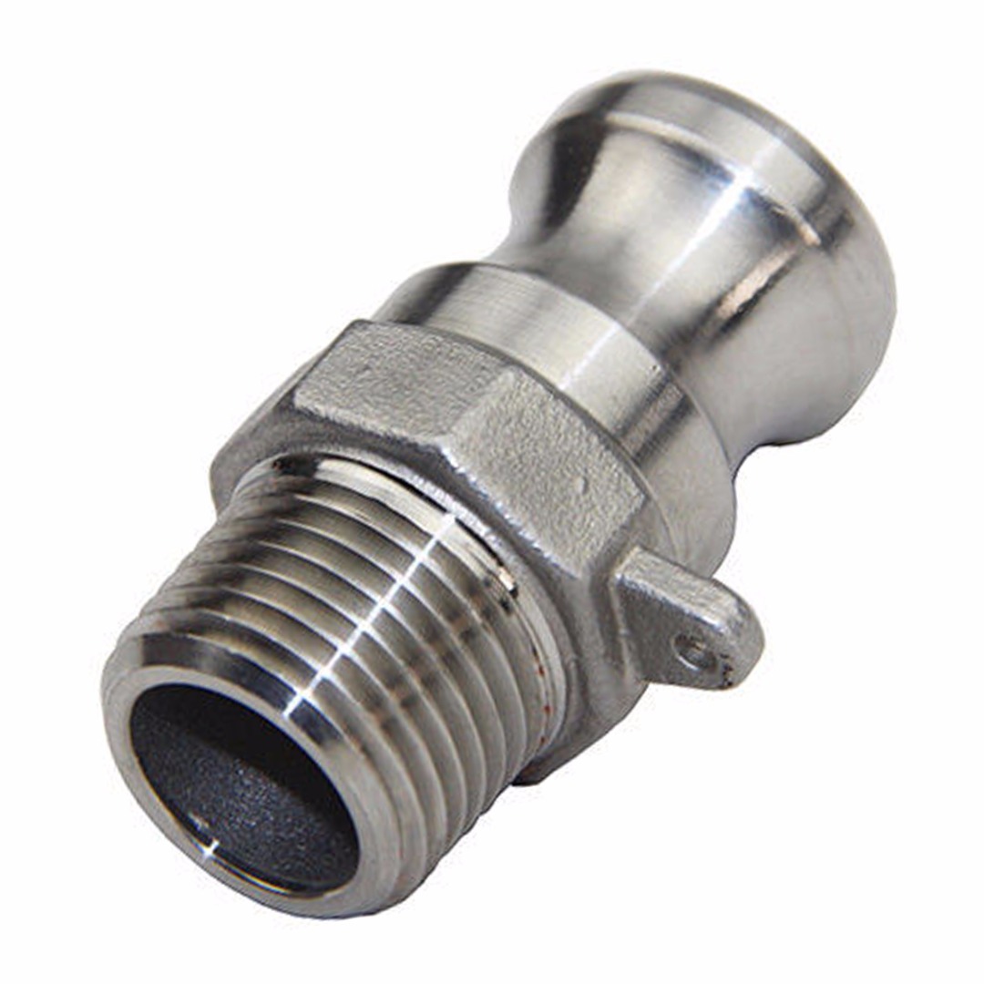 1pc 304 Stainless Steel Homebrew Camlock Fitting Adapter 1/2" MPT FPT Barb Camlock Quick Disconnect For Hose Pumps Fittings