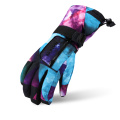 Snowboarding Gloves with Pocket Men Women Kids Waterproof Thermal 5-Layer, Winter Skiing Motorcycling Hiking Parent-Child Set