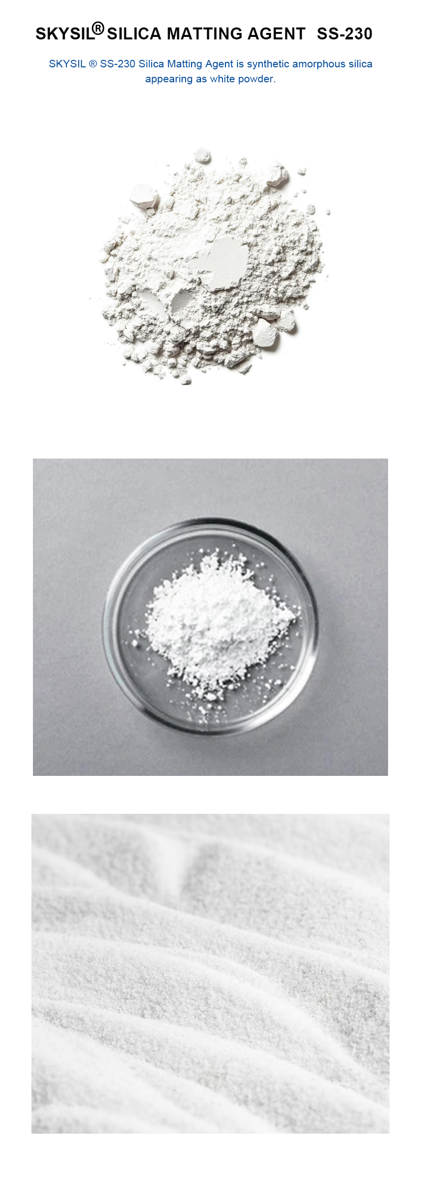 QUANXU SILICA DIOXIDE POWDER (SS-230) M1