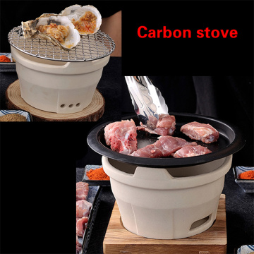 Charcoal stove old clay stove barbecue barbecue tea hot pot stove household and commercial small carbon stove BBQ grills