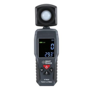 Digital Light Meter 3 Range Photometer Light Detector Spectrometer 1-200,000 High Low Alarm Luminometer ST9620