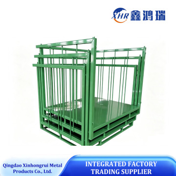 Multi-Function Steel Stacking Cages With Access Doors