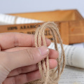 JOJO BOWS 3mm 10y Hemp Cord Ribbon Jute Burlap Webbing For Needlework Box Card Wrapping Handmade Craft Supplies Home Decoration