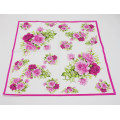 10pcs 33*33cm Pink Purple Flower theme paper napkins serviettes decoupage decorated for wedding party virgin wood tissues