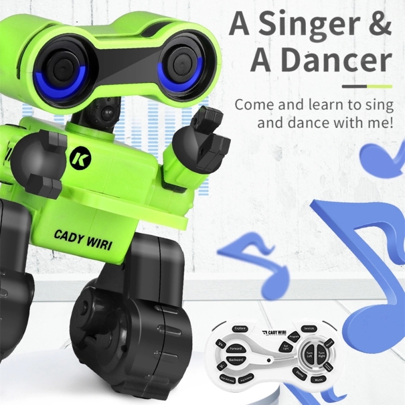 Smart RC Robot Touch Control Record Programmable Sing Dance Intelligent Science Exploration Wisdom Explorer Educational RC Toy