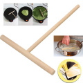 Chinese Specialty Crepe Maker Pancake Batter Wooden Spreader Stick Kitchen DIY Tool Accessories Home Restaurant Cooking Supplies