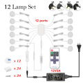 12 lamp Set-Remote