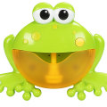 Frog Bubble Machine 12 Songs Musical Bubble Maker Baby Children Bath Shower Toys M09