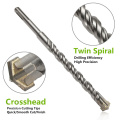 160mm Electric Hammer Drill Bits 5/6/8/10/12/14/16mm Cross Type Tungsten Steel Alloy SDS Plus for Masonry Concrete Rock Stone