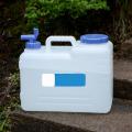 15L Water Container Car Driving Water Bucket PC Thickened Camping Water Tank With Faucet Water Jug Container Storage