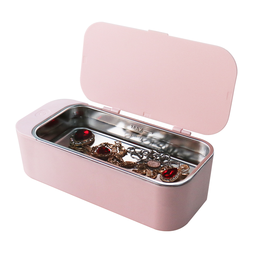 450ml Household Ultrasonic Cleaner Glasses Jewelry Cosmetic Brush Small Size Watch Dental Ultrasound Cleaning Machine Oil Remove