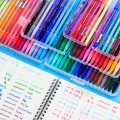 12/24/36 Color Gel Pen Monami Plus 3000 PenKorean Stationery 0.4mm Fiber Tip Art Markers Diary DIY Supplies Gift Writing Drawing
