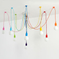 Modern Simple and Colorful Sky Girl Scattering Spider Personality Fashion Decoration Restaurant Bar Clothing Shop Chandelier
